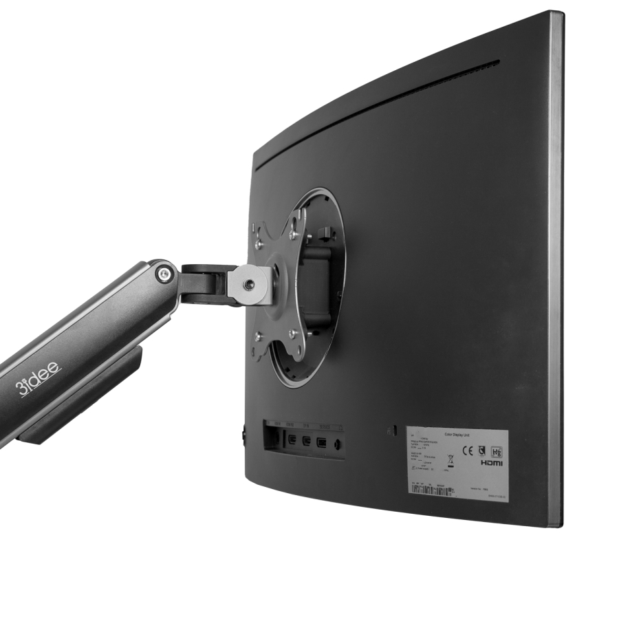 Adattatore VESA compatibile con il monitor curvo Samsung (C24FG70, C24FG73, C27FG70, C27FG73, LC24FG70, LC27FG70) - 75x75mm