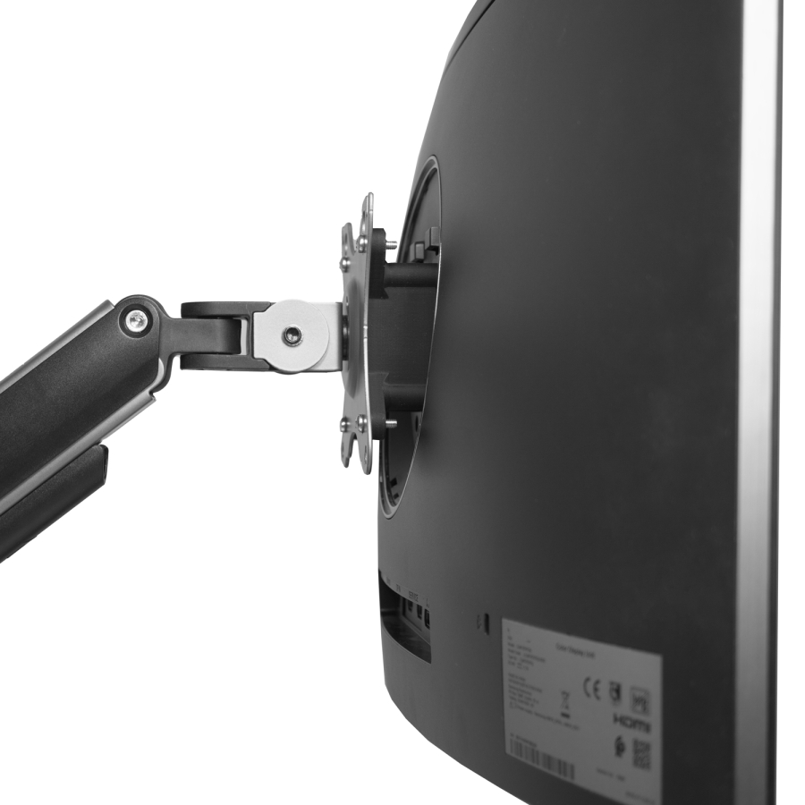 Adattatore VESA compatibile con il monitor curvo Samsung (C24FG70, C24FG73, C27FG70, C27FG73, LC24FG70, LC27FG70) - 75x75mm